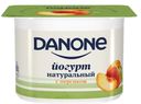 Йогурт Danone 2,9% 110г персик БЗМЖ