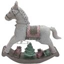 Фигура новогодняя Лошадь-качалка, 17,5см