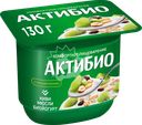 Биойогурт АКТИБИО Киви, мюсли 3%, без змж, 130г