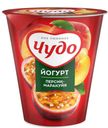 Йогурт с персиком и маракуйей, 2,5%, Чудо, 290 г