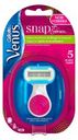Станок бритвенный женский Gillette Venus Snap Embrace,1 кассета
