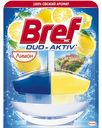 Блок для унитаза подвесной Bref Duo-Aktiv Лимон, 50 мл