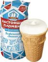 Мороженое Настоящий Пломбир ванильный вафельный стакан 15% БЗМЖ 80г