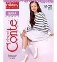 Носки детские Conte-kids Sara цвет: bianco белый, р.35-38, 20 den