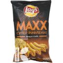 Чипсы LAYS MAX картофельны со вкусом Пицца 4 Сыра 145г