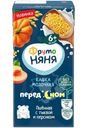 Кашка молочная ФрутоНяня пшённая с тыквой и персиком, 200мл
