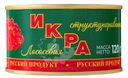 Икра лососевая Русский Продукт структурированная пастеризованная имитированная 120г