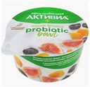 Биопродукт творожный «Активиа» чернослив-курага-инжир-изюм 3,5%, 135 г