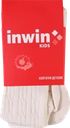 Колготки детские INWIN р. 98–140, с дизайном косы, молочные, Арт. КINWINКОС