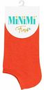 Носки женские MiNiMi Fresh ультракороткие цвет: Orange/оранжевый размер: 35-38