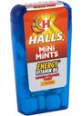 Леденцы Halls Mini Mints Twist со вкусом манго и апельсина c витамином B6 и экстрактом гуараны,