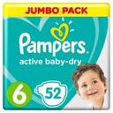 Подгузники Pampers Active Baby-Dry 6 (13-18 кг) 52 шт