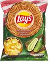 Чипсы LAY'S® малосольные огурчики с укропом, 125г