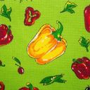 Полотенце Collorista Перцы вафельное 35*58см