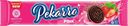 Печенье Pekarro Pink сахарное с какао, начинкой с клубничным вкусом и взрывной карамелью 95г