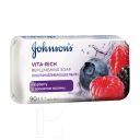 Мыло JOHNSON'S VITA-RICH Восстанавливающее с ароматом малины 90г