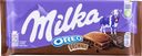 Шоколад молочный Милка Орео брауни Мондэлис м/у, 100 г