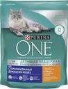 Корм для кошек PURINA ONE® для стерилизованных 2в1 курица-злаки, 750г