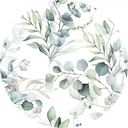 Салфетка сервировочная Акварель, 36см