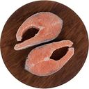 Лосось свежемороженый стейк, фасованный Чили, 1кг
