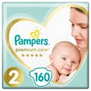 Подгузники Premium Care Pampers, размер 2, (4-8 кг), 160 шт