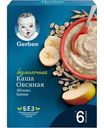 Детская каша безмолочная овсяная Gerber с яблоком и бананом, с 6 месяцев, 180 г