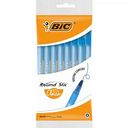 Ручки шариковые Bic Round Stic Classic цвет: синий 1 мм, 8 шт.
