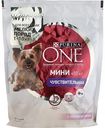 Корм для собак мелких пород до 10 кг Purina One Чувствительная с лососем и рисом, 600 г