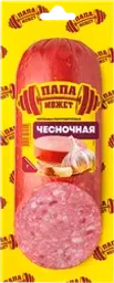 Колбаса полукопченая ПАПА МОЖЕТ Чесночная, категория В