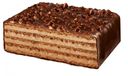 Торт вафельный «Фабрика имени Крупской» Мишка на севере с миндалем, 230 г
