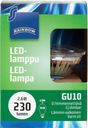 Лампочка LED, 3 W, GU10, 2 700 K, Rainbow, 1 шт., Китай
