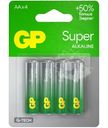 Батарейки GP Super АА 15А LR6 1.5В, 4шт