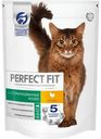 Корм сухой Perfect Fit для кастрированных котов и стерилизованных кошек с курицей, 650г