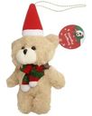 Игрушка Seasons Рождественский Медведь мягкая в ассортименте 1шт.