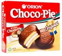 Печенье Choco Pie Orion 12штх30гр Original