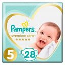 Подгузники Pampers, Premium Care, размер 5, 11-16кг, 28 шт
