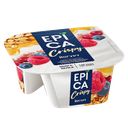Йогурт ЭПИКА Криспи мюсли-сушеные ягоды 6,5%, 138г