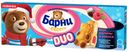 Пирожное бисквитное «Медвежонок Барни» DUO малина-кокос, 150 г