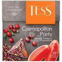 Чай Tess Cosmopolitan Party фруктовый клюква-грейпфрут в пирамидках, 20х2.5г