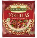 Лепёшки пшеничные мексиканские Tortillas Delicados оригинальные для горячих и холодных сандвичей, 400 г
