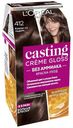 Краска-уход для волос L'Oreal Paris стойкая Casting Creme Gloss 412 Какао со льдом 180 мл