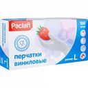 Перчатки виниловые Paclan размер L, 100 шт.