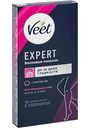 Восковые полоски для депиляции Veet Expert для нормальной кожи с маслом ши, 12шт.