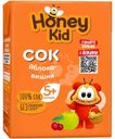 Сок Honey kid яблочно-вишневый восстановленный осветленный с 5 месяцев 200мл