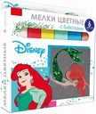 Мелки цветные Centrum Disney с блёстками 3+, в ассортименте, 6 цветов