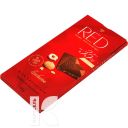 Шоколад RED DELIGHT темный со сниженной калорийностью Фундук и Макадамия 100г