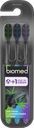 Зубная щетка BIOMED Black, 3шт