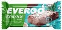 Пирожное Evergo Брауни Кокос протеиновое глазированное, 50г