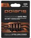 Батарейки алкалиновые Polaris Premium AAA/LR03, 4шт.
