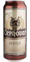 Пиво Cernovar Svetle светлое фильтрованное 4,9 % алк., Чехия, 0,5 л